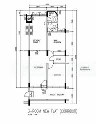 Blk 102 Jurong East Ville (Jurong East), HDB 3 Rooms #455241371